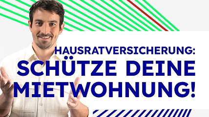 Erklärvideo zum Thema Hausratversicherung Mietwohnung (Vorschaubild)